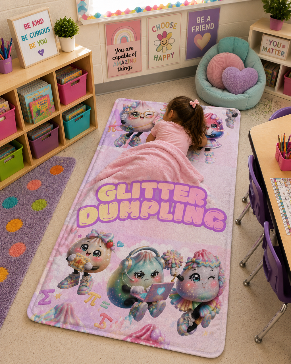 Personalized Dumpling Sleeping Bag for back to school