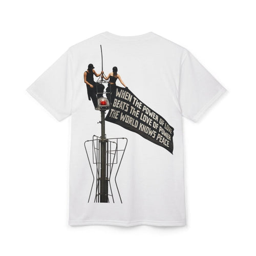 Activist Love Power Peace T-Shirt: NYC Protest Graphic Tee