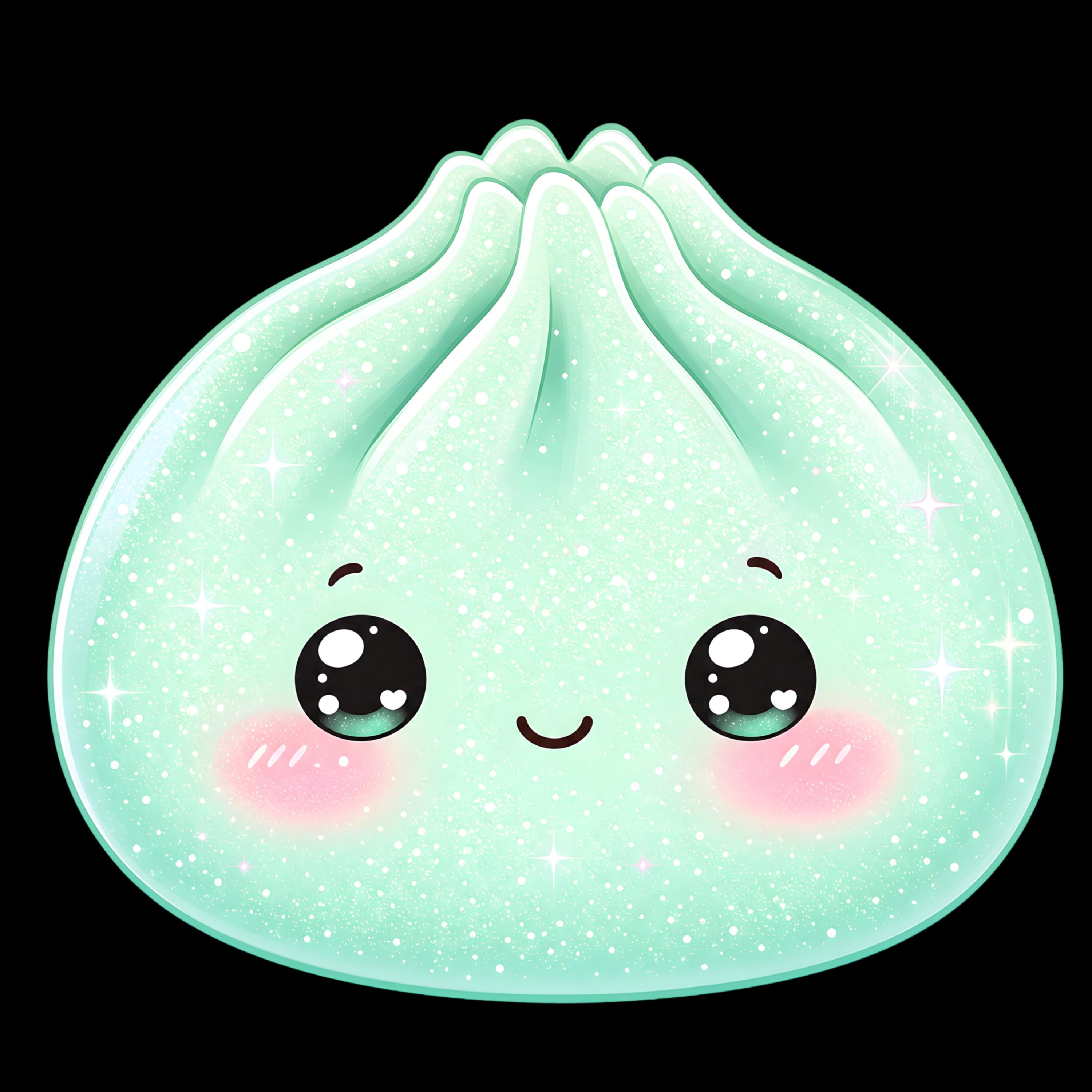 Personalized Blue Dumpling Squishy Pillow – Soft, Squishy, Double-Sided Design