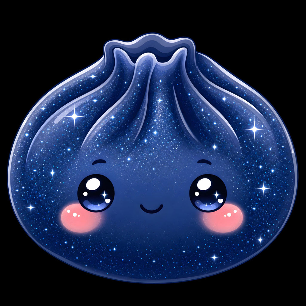 Personalized Blue Dumpling Squishy Pillow – Soft, Squishy, Double-Sided Design